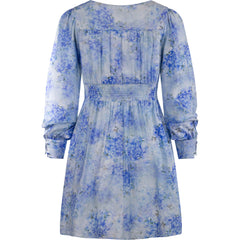 Sasha Dress - Blue Flower Aop
