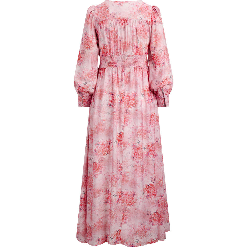 Livorno Dress - Pink Flower Aop