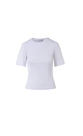 Pippa Rib Tee - White