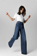 Pippa Rib Tee - White