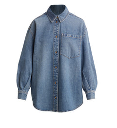 Alex Shirt - Mid Blue