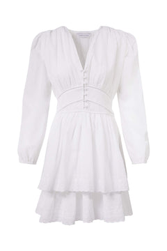 Lea Dress - White