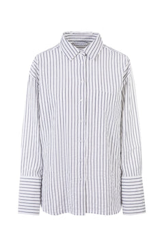 Bibi Crepe Shirt - Navy