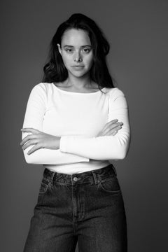 Petronella Rib Boatneck - White