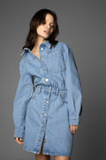 Lucienne Dress - Light Blue