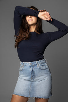 Jamie Skirt - Light Blue