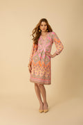 Sevyn Hb Midi Dress - Pink