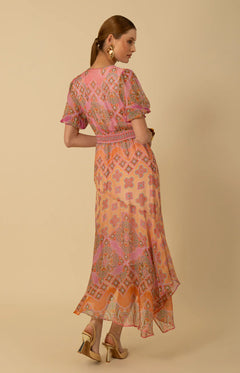 Malaya Long Dress - Pink