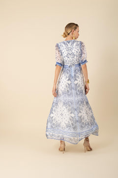 Lillian Maxi Dress - Blue