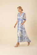 Lillian Maxi Dress - Blue