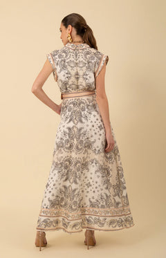 Holland Maxi Dress - Beige