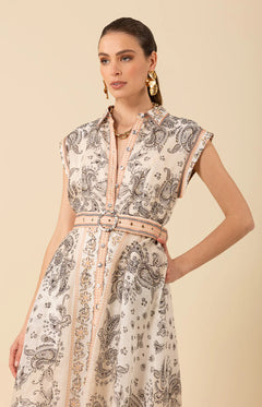 Holland Maxi Dress - Beige