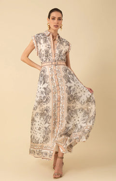 Holland Maxi Dress - Beige