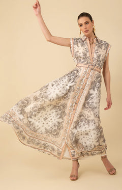 Holland Maxi Dress - Beige