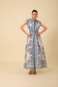 Holland Maxi Dress - Blue