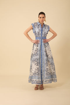 Holland Maxi Dress - Blue
