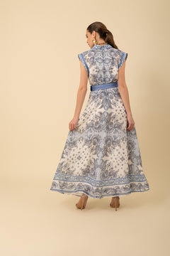 Holland Maxi Dress - Blue