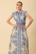 Holland Maxi Dress - Blue