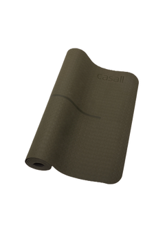 Yoga Mat Position 4mm - Forest Green/Black