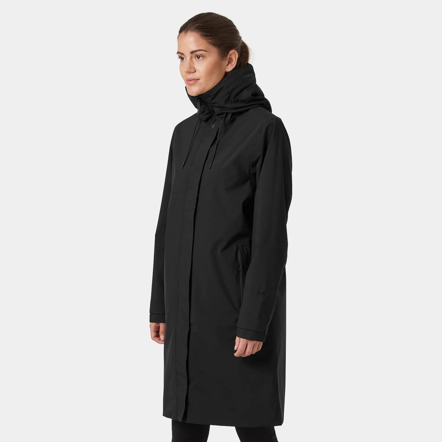 Victoria Spring Coat - Black