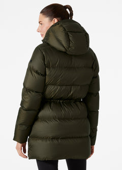 W Essence Down Parka - Utility Green