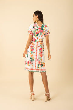 Bridget Midi Dress - Ivory
