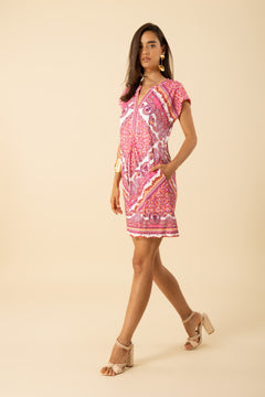 Miley Pocket Dress - Pink