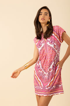 Miley Pocket Dress - Pink