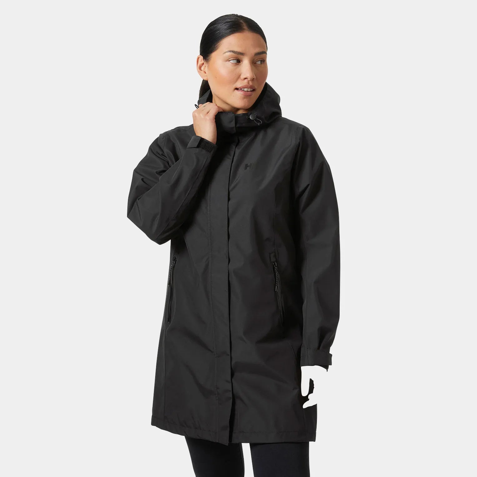 Voyage Raincoat - Black