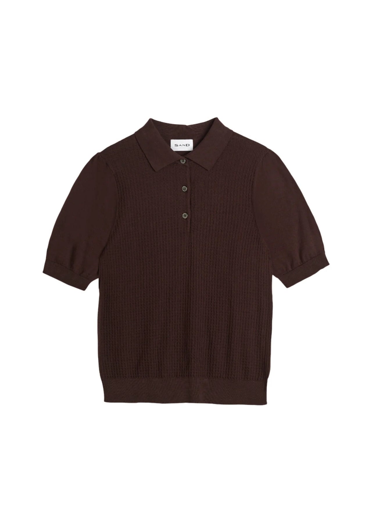 5445 Ww Retro Polo Puff - Dark Brown