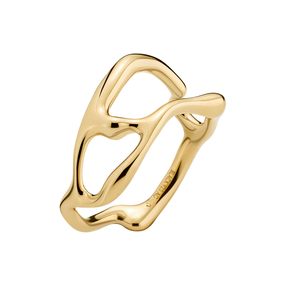 Maria Black - Smykker - Iris Ring - Gold - Villoid