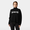 W Bliss Ski Knit Sweater - Black
