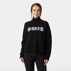 W Bliss Ski Knit Sweater - Black