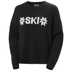 W Bliss Ski Knit Sweater - Black