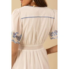 Alena Dress - Blue