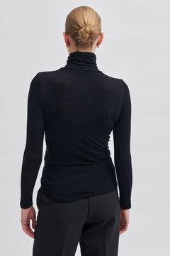 Matima T-Neck Tee - Black