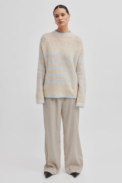 Ovalis Knit T-Neck - Starlight Blue