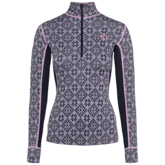 Rose Half Zip - Dark Navy Blue