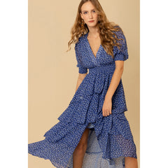 Milana Long Dress - Navy