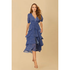Milana Long Dress - Navy