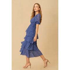 Milana Long Dress - Navy
