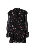 Yasronia Ls Dress S. - Pb - Black Ronia Aop
