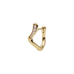 Yasmin 8 Huggie - Gold