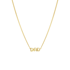 DAD Necklace - Gold