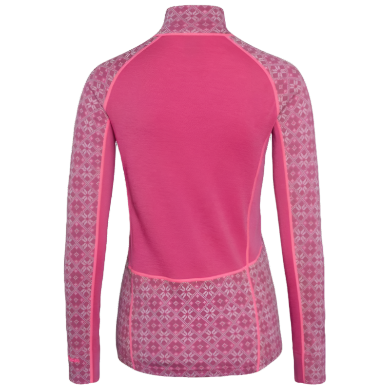 Rose Light Half Zip - Bright Pink