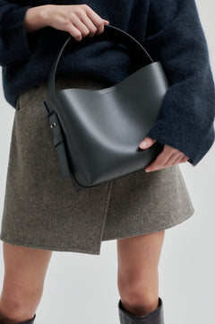 SH - Leata Leather Bag - Volcanic Ash