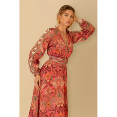 Ryann Maxi Dress - Rose