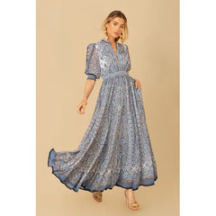 Ellison Dress - Blue