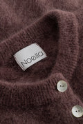 Kae Knit Cardigan - Medium Brown