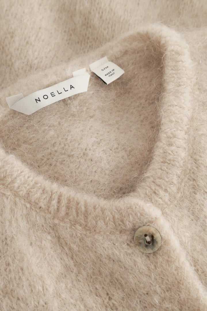 N-Lorell Knit Cardigan - Beige